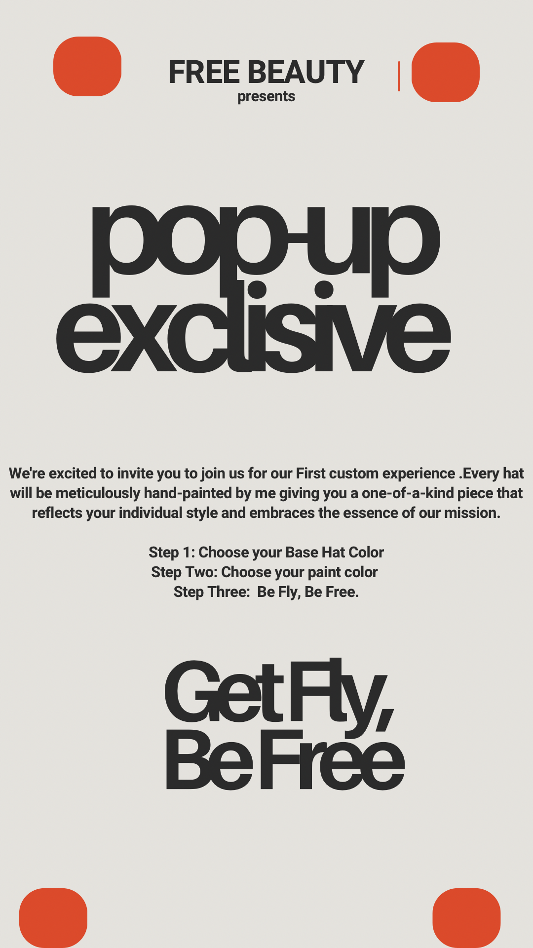 POP-UP EXCLUSIVE